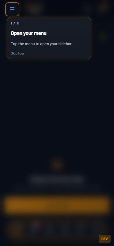 Shift Tracker on a phone before a shift: the Start button, this week and earned.